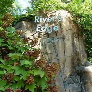 River's Edge - Entrance Sign