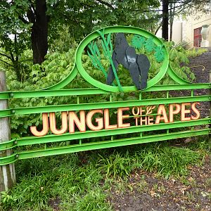 Gorilla Exhibit - Signage