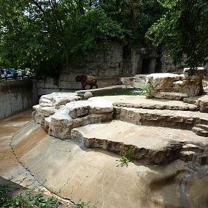 Bear Pits - Built In 1921 - Grizzly Bear Exhibit