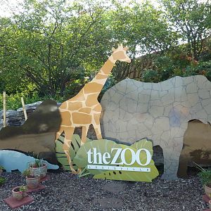 Zoo Entrance Sign
