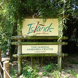 Islands - Pavilion Sign