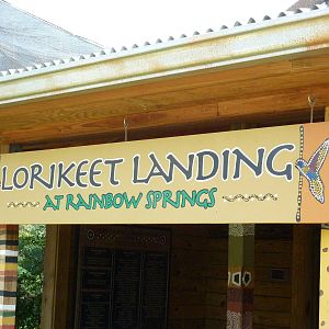 Lorikeet Landing - Sign