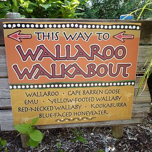 Wallaroo Walkabout - Sign