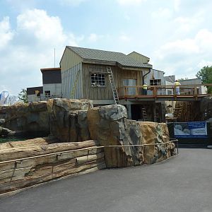 Glacier Run - Future Polar Bear Exhibit - Entrance Area