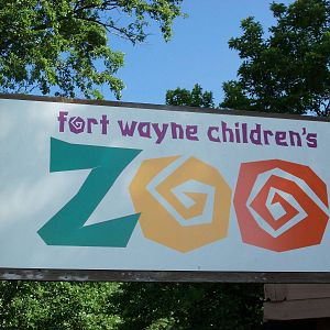 Zoo Entrance Sign