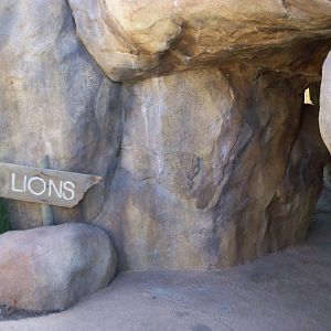 African Journey - Lion Exhibit Entrance