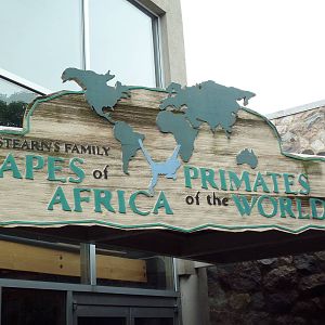 Primate Complex - Entrance Sign
