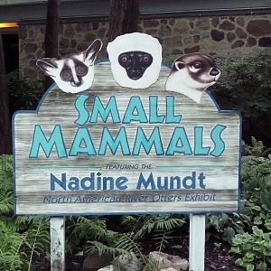 Small Mammals House - Sign