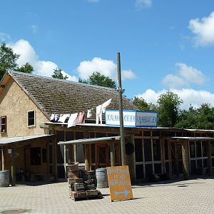 Wild Africa - Zuri National Park Headquarters - The Zoo's Restaurant!