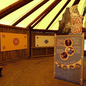 Snow Leopard Exhibit - Viewing Hut