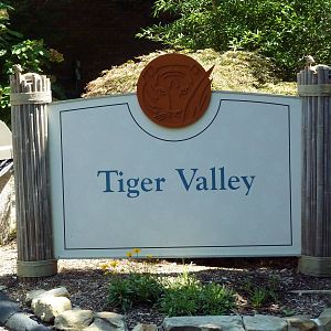 Tiger Valley - Entrance Sign