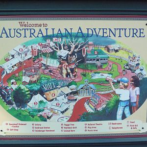 Australian Adventure - Map