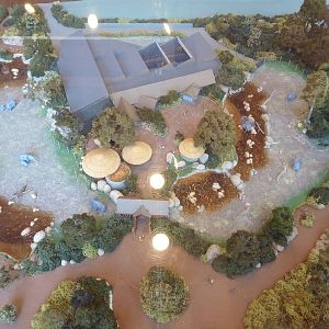 African Elephant Crossing - Model