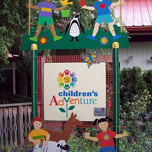 Children's Zoo Sign