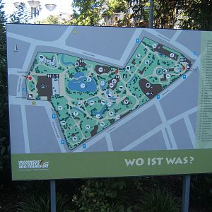 Map of zoo