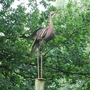 CRANE STATUE