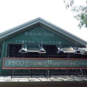 Primate Reserve - Building Entrance Sign