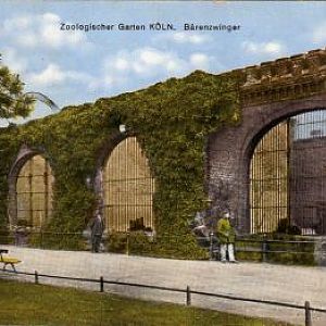 Old bear pit in the cologne zoo