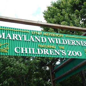 Maryland Wilderness - Entrance Sign