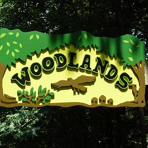 Maryland Wilderness - Woodlands Sign