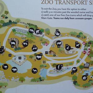 African Journey - Map