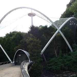 National Zoo - Huge walk-through aviary