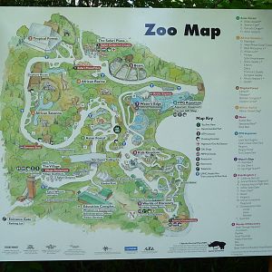 Pittsburgh Zoo - Map