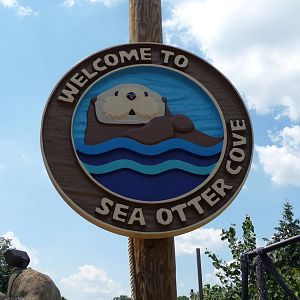 Pittsburgh Zoo - Sea Otter Sign