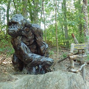 African Journey - Gorilla Statue