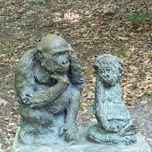 African Journey - Gorilla Statue