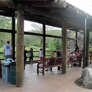Africa-African Lion Viewing Shelter