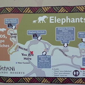 Watani Grasslands Reserve - Map