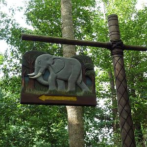 7-Acre African Elephant Exhibit - Sign