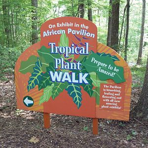 African Pavilion - Sign