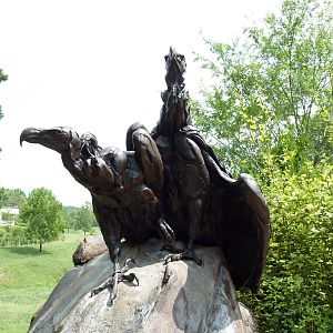 Vulture Statue