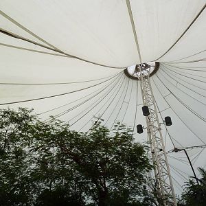 African Pavilion - Roof