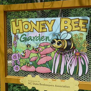 Honey Bee Garden - Entrance Sign