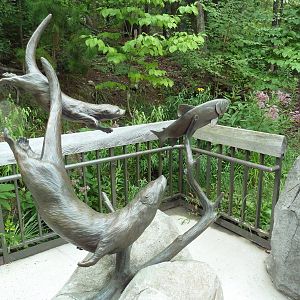 River Otter Statue