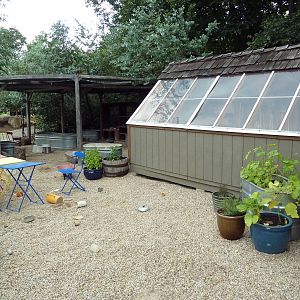 Children's Greenhouse + Playground