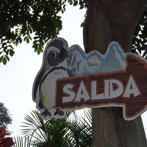 Examole of an exit sign