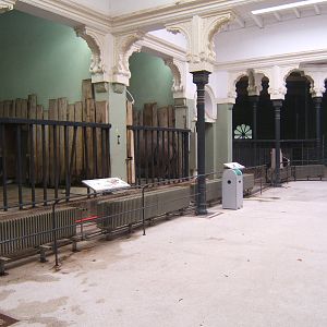 View of Black Rhino stalls