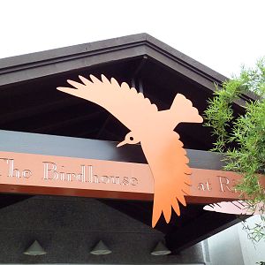 Bird House - Entrance Sign