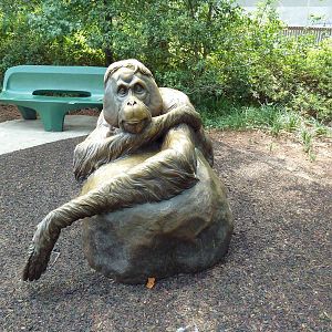 Orangutan Statue