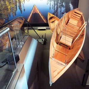 Wooden Canoe