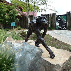 Chimpanzee Statue