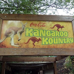 Kangaroo Kountry - Entrance Sign