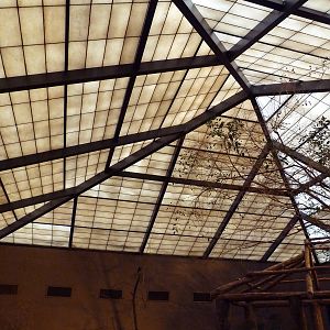 Primate Building - Walk-Through Bird Aviary Roof
