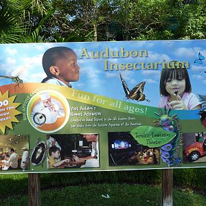 Insectarium - Sign