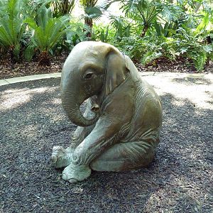 Asian Domain - Elephant Statue