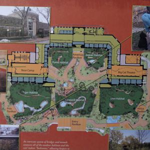 layout diagram for Big Cat Falls